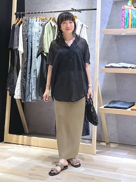 「bijorie（ビジュリィ）のアイテム」を使った、haru.さん（レディース・160cm）の夏コーディネート