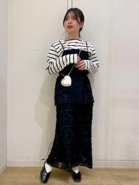 rinaさん（レディース・155cm）の春コーディネート