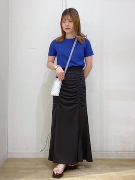 rinaさん（レディース・155cm）の夏コーディネート