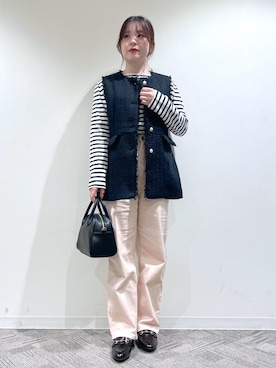 「Wtops_pickup」｜rinaさん（レディース・155cm）の冬コーディネート