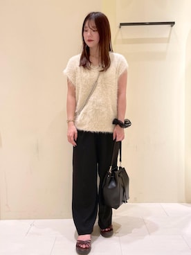 「アイテム（シューズ）」を使った、rinaさん（レディース・155cm・20代）の夏コーディネート