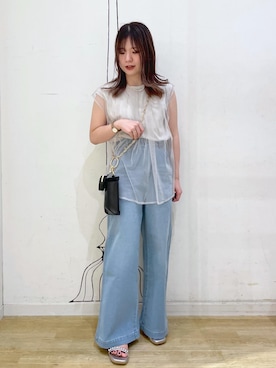 rinaさん（レディース・155cm）の夏コーディネート