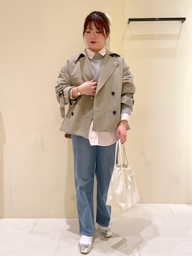 rinaさん(レディース・155cm)の冬コーディネート