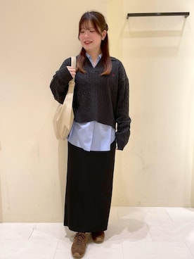 rinaさん(レディース・155cm)の冬コーディネート