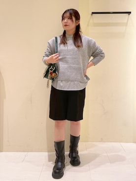 「ROPE' PICNIC（ロペピクニック）のアイテム」を使った、rinaさん（レディース・155cm）の秋コーディネート