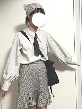 「アイテム（フォーマルスーツ/小物）」を使った、たそゆさん（レディース・166cm）の秋コーディネート