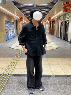 「アイテム（スニーカー）」を使った、coffeebbさん（メンズ・169cm・10代）の秋コーディネート