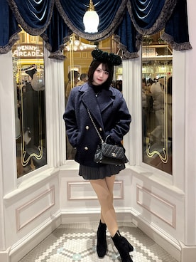 「RANDA（ランダ）のアイテム」を使った、hananoさん（骨格ストレート・レディース・169cm）の冬コーディネート
