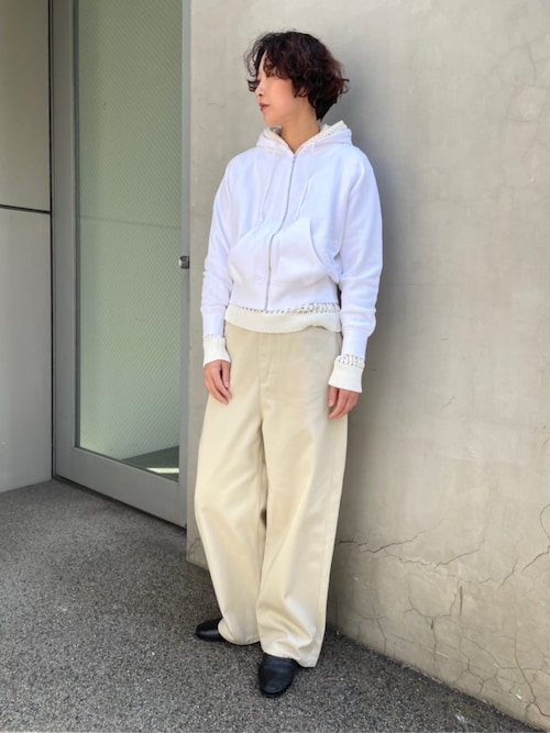 tシャツ ランダムテレコリブ フレンチスリーブプルオーバー レディース ランダムテレコリブ フレンチスリーブプルオーバー（Tシャツ