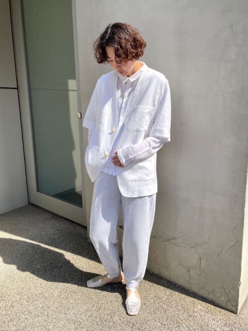 楽天市場】【中古】GALERIE VIE 22SS リブコンビフレンチリネン