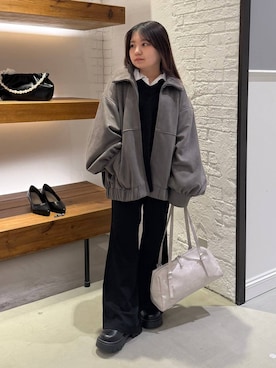 sereaさん(レディース・143cm)の冬コーディネート