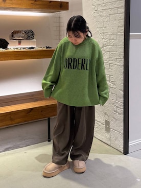 「LEPSIM」｜sereaさん（レディース・143cm）の冬コーディネート