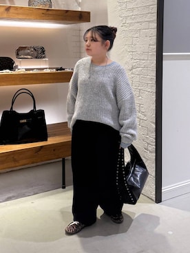 「アイテム（ハンドバッグ）」を使った、sereaさん（レディース・143cm）の秋コーディネート