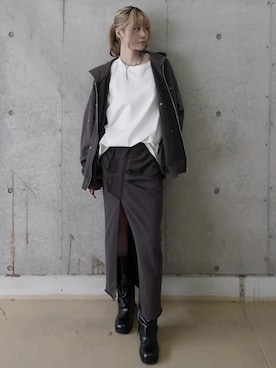 「JOSE MOON（ジョゼムーン）のアイテム」を使った、JOSE MOONさん（レディース・165cm）の春コーディネート