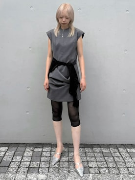 「JOSE MOON（ジョゼムーン）のアイテム」を使った、JOSE MOONさん（レディース・163cm）の夏コーディネート