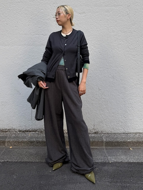 MOON KNIT CARDIGAN/ムーンニットカーディガン（ニット/セーター