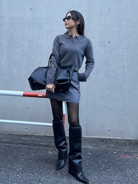 JOSE MOONさん（レディース・158cm）の冬コーディネート