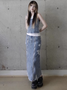 「JOSE MOON（ジョゼムーン）のアイテム」を使った、JOSE MOONさん（レディース・164cm）の春コーディネート