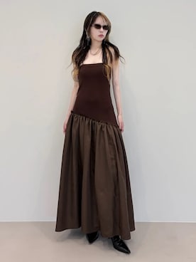 「JOSE MOON（ジョゼムーン）のアイテム」を使った、JOSE MOONさん（レディース・163cm）の夏コーディネート