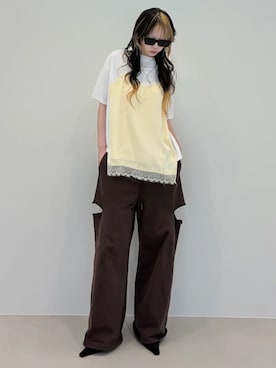 「JOSE MOON（ジョゼムーン）のアイテム」を使った、JOSE MOONさん（レディース・163cm）の夏コーディネート