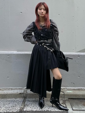 「アイテム（その他トップス）」を使った、JOSE MOONさん（レディース・151cm）の夏コーディネート