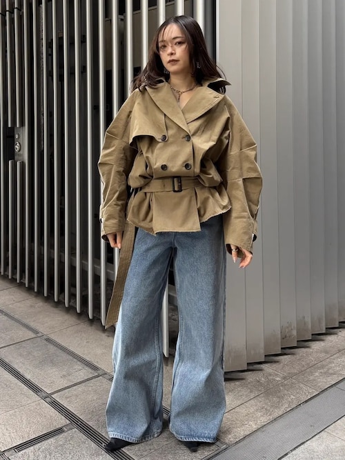 セール】LOOSE FIT WIDEDENIM/ルーズフィットワイドデニム（デニム