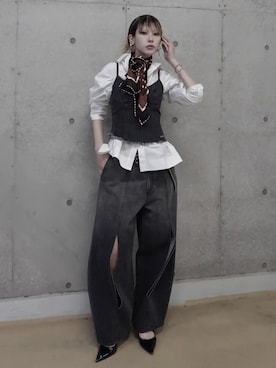 「JOSE MOON（ジョゼムーン）のアイテム」を使った、JOSE MOONさん（レディース・164cm）の春コーディネート