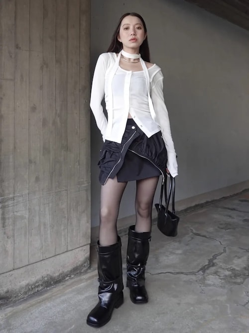 SCARF CHOKER TOPS/スカーフチョーカートップス（Tシャツ/カットソー