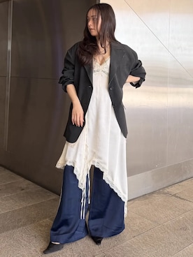 「JOSE MOON（ジョゼムーン）のアイテム」を使った、JOSE MOONさん（レディース・159cm）の春コーディネート