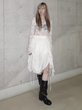 「JOSE MOON（ジョゼムーン）のアイテム」を使った、JOSE MOONさん（レディース・165cm）の春コーディネート