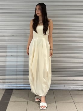 「JOSE MOON（ジョゼムーン）のアイテム」を使った、JOSE MOONさん（レディース・163cm）の夏コーディネート