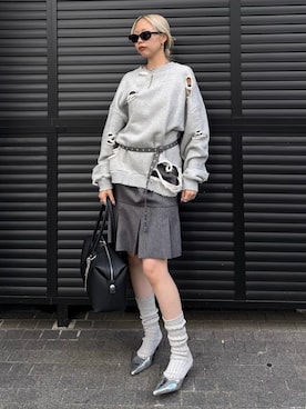 「アイテム（その他トップス）」を使った、JOSE MOONさん（レディース・163cm）の冬コーディネート