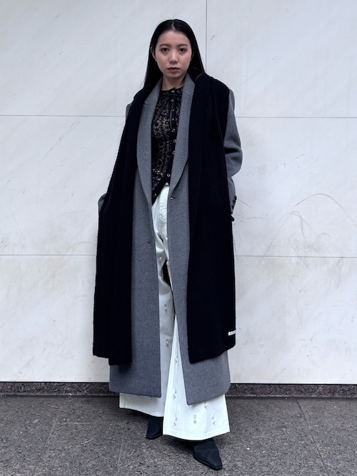 セール】LACE COMPACT LAYERED TOPS/レースコンパクトレイヤード