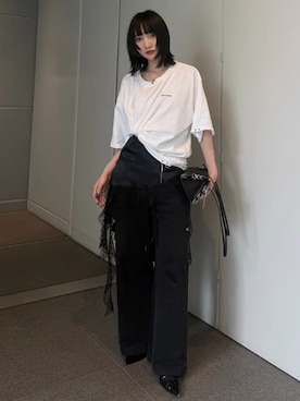 「JOSE MOON（ジョゼムーン）のアイテム」を使った、JOSE MOONさん（レディース・161cm）の春コーディネート