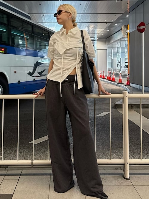 トップス JOSE MOON ARRANGE LAYERED ROBE SHIRT ARRANGE LAYERED ROBE SHIRT/アレンジレイヤードローブシャツ