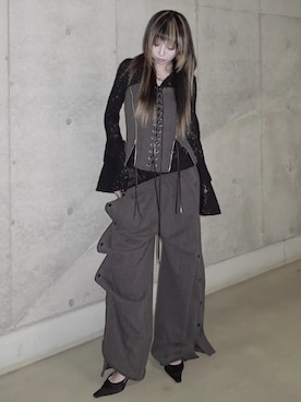 「JOSE MOON（ジョゼムーン）のアイテム」を使った、JOSE MOONさん（レディース・163cm）の春コーディネート