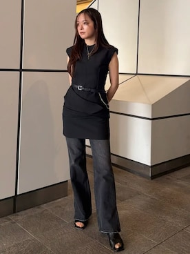 「JOSE MOON（ジョゼムーン）のアイテム」を使った、JOSE MOONさん（レディース・159cm）の夏コーディネート
