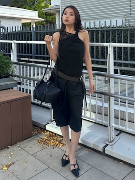 「JOSE MOON（ジョゼムーン）のアイテム」を使った、JOSE MOONさん（レディース・157cm）の春コーディネート