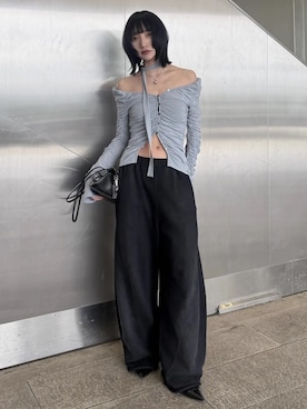 「JOSE MOON（ジョゼムーン）のアイテム」を使った、JOSE MOONさん（レディース・161cm）の春コーディネート