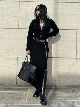 JOSE MOONさん（レディース・159cm）の冬コーディネート