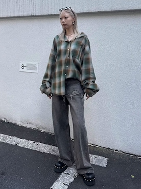 「JOSE MOON（ジョゼムーン）のアイテム」を使った、JOSE MOONさん（レディース・163cm）の夏コーディネート