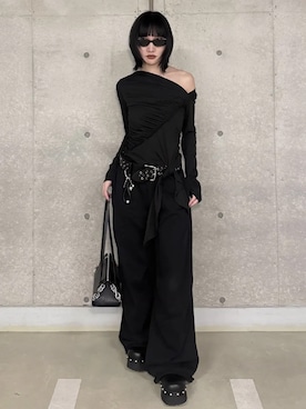 「JOSE MOON（ジョゼムーン）のアイテム」を使った、JOSE MOONさん（レディース・161cm）の春コーディネート