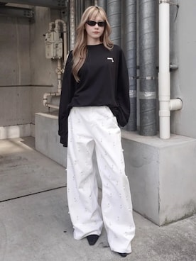 「JOSE MOON（ジョゼムーン）のアイテム」を使った、JOSE MOONさん（レディース・165cm）の春コーディネート