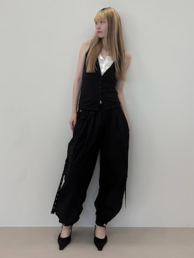 「JOSE MOON（ジョゼムーン）のアイテム」を使った、JOSE MOONさん（レディース・165cm）の夏コーディネート