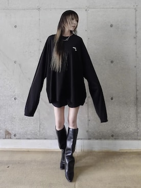 「JOSE MOON（ジョゼムーン）のアイテム」を使った、JOSE MOONさん（レディース・163cm）の春コーディネート