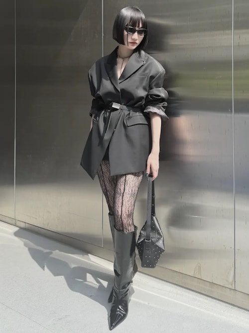 セール】BUCKLED LONG BOOTS/バックルロングブーツ（ブーツ）｜JOSE