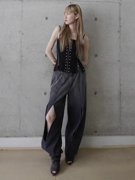 「JOSE MOON（ジョゼムーン）のアイテム」を使った、JOSE MOONさん（レディース・165cm）の春コーディネート