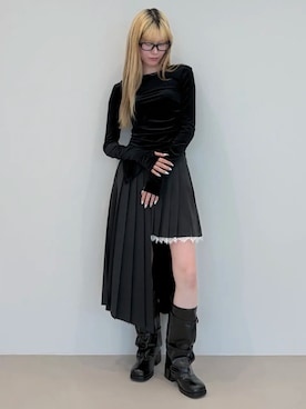 「JOSE MOON（ジョゼムーン）のアイテム」を使った、JOSE MOONさん（レディース・165cm）の夏コーディネート