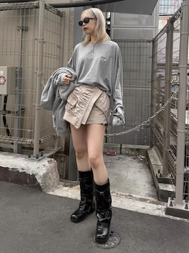 「JOSE MOON（ジョゼムーン）のアイテム」を使った、JOSE MOONさん（レディース・163cm）の春コーディネート