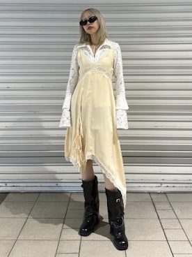 「JOSE MOON（ジョゼムーン）のアイテム」を使った、JOSE MOONさん（レディース・157cm）の春コーディネート